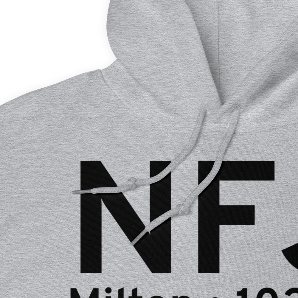 Milton (KNFJ) Airport Hoodie Sweatshirt 