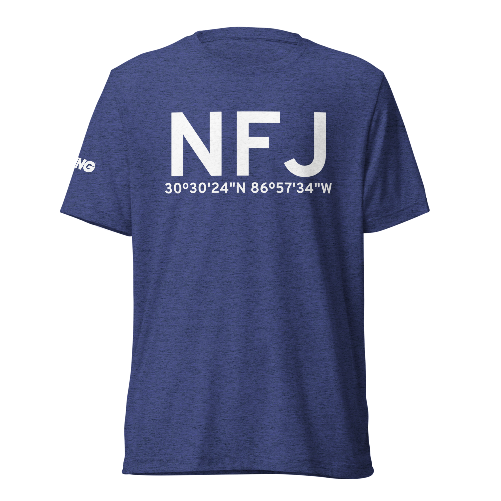 Milton (KNFJ) Airport Tri-blend T-Shirt 