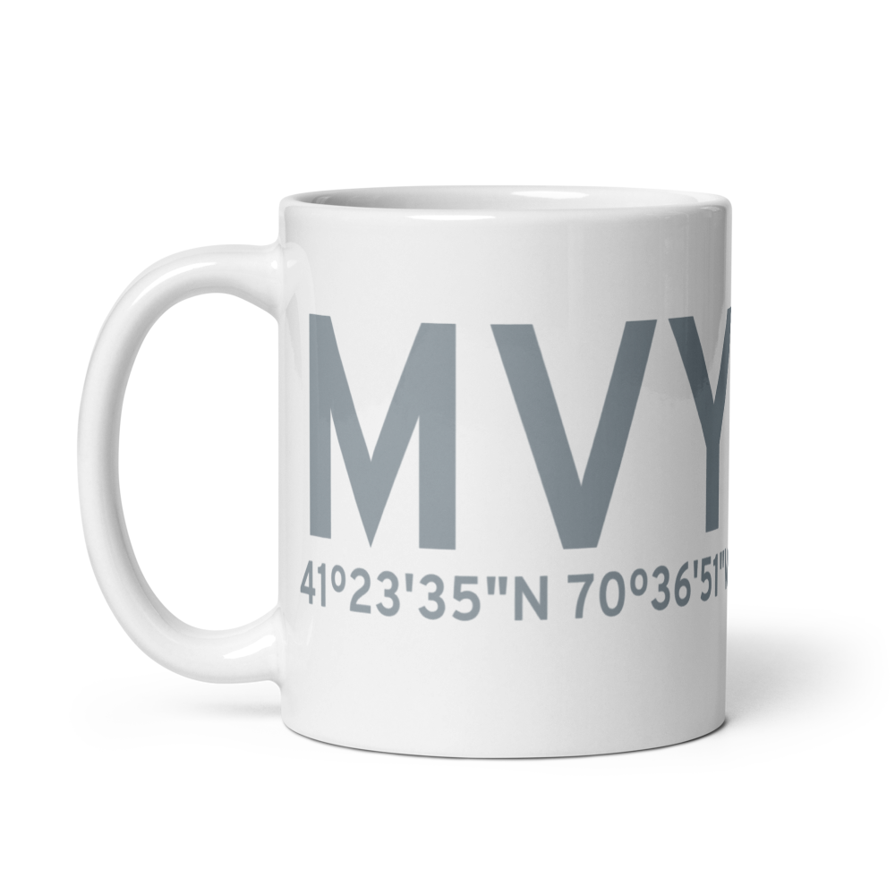 Martha's Vineyard (KMVY) Airport Mug 