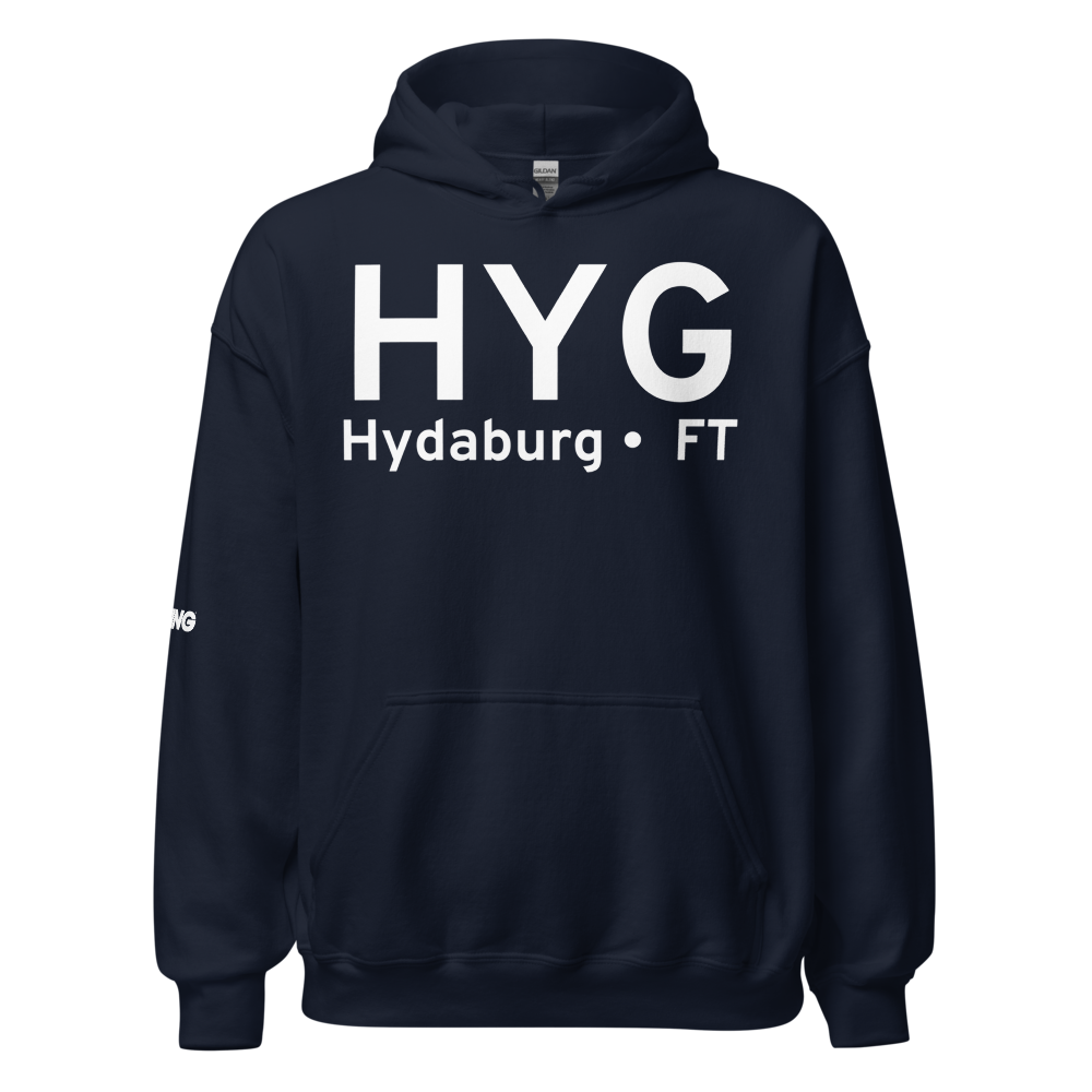 Hydaburg (PAHY) Airport Hoodie Sweatshirt 