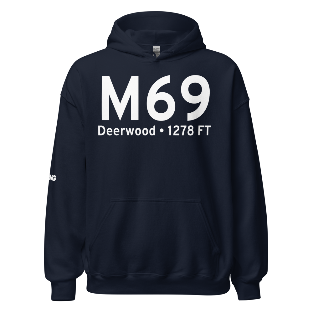 Deerwood (M69) Airport Hoodie Sweatshirt 