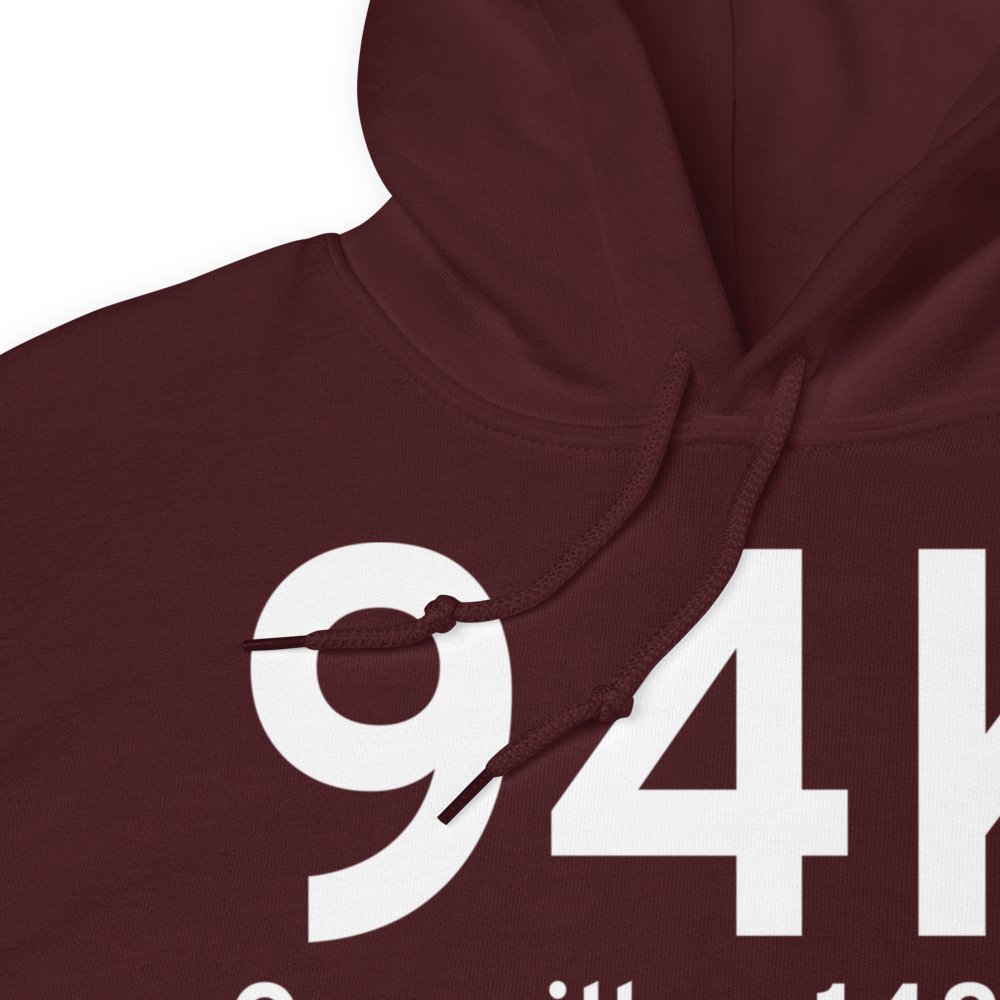 Cassville (K94K) Airport Hoodie Sweatshirt 