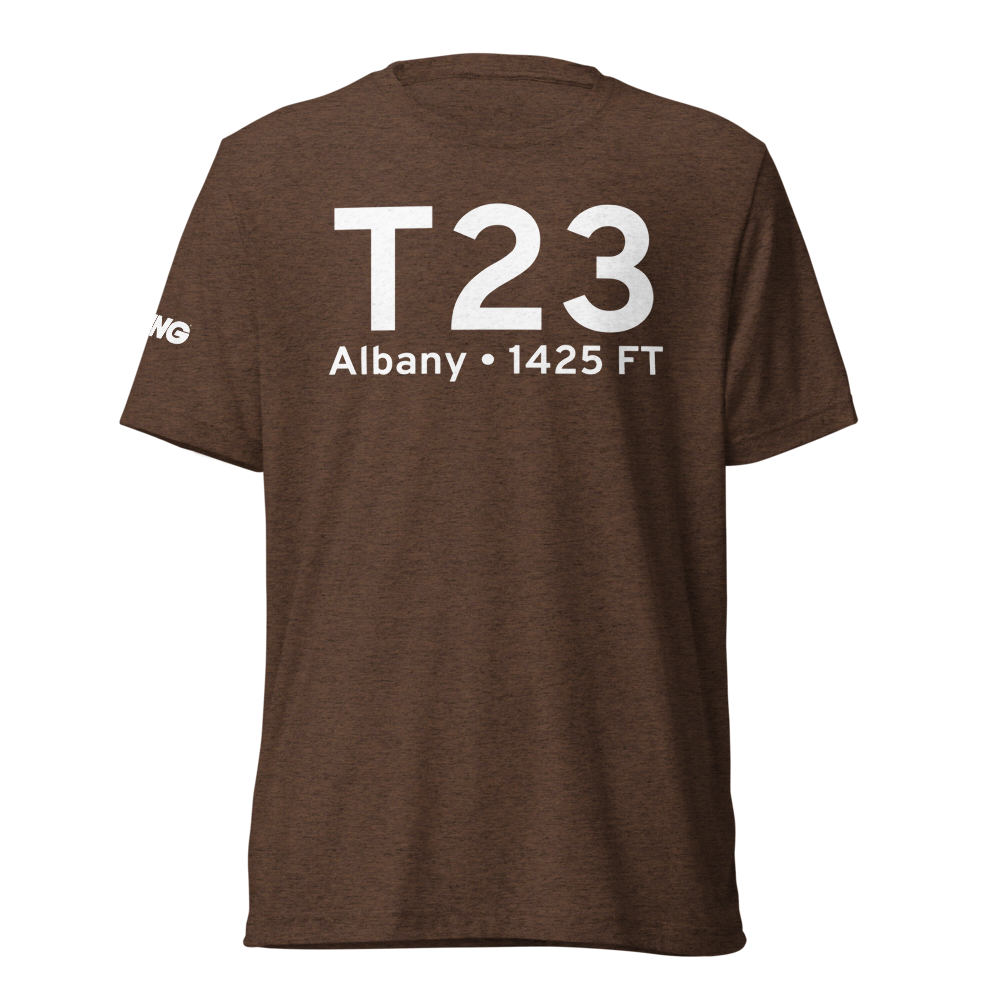 Albany (KT23) Airport Tri-blend T-Shirt 