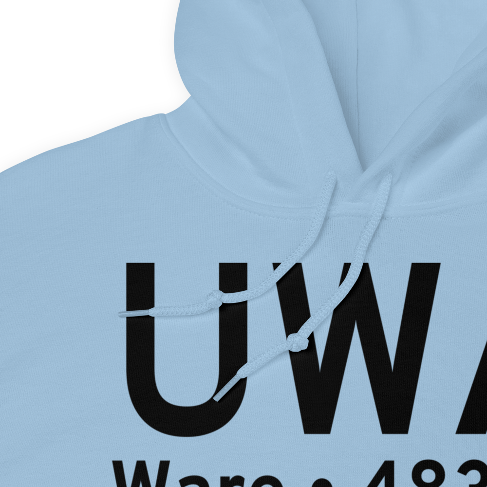 Ware (MA53) Airport Hoodie Sweatshirt 