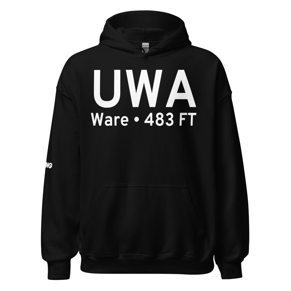 Ware (MA53) Airport Hoodie Sweatshirt 
