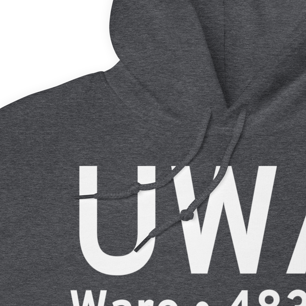 Ware (MA53) Airport Hoodie Sweatshirt 
