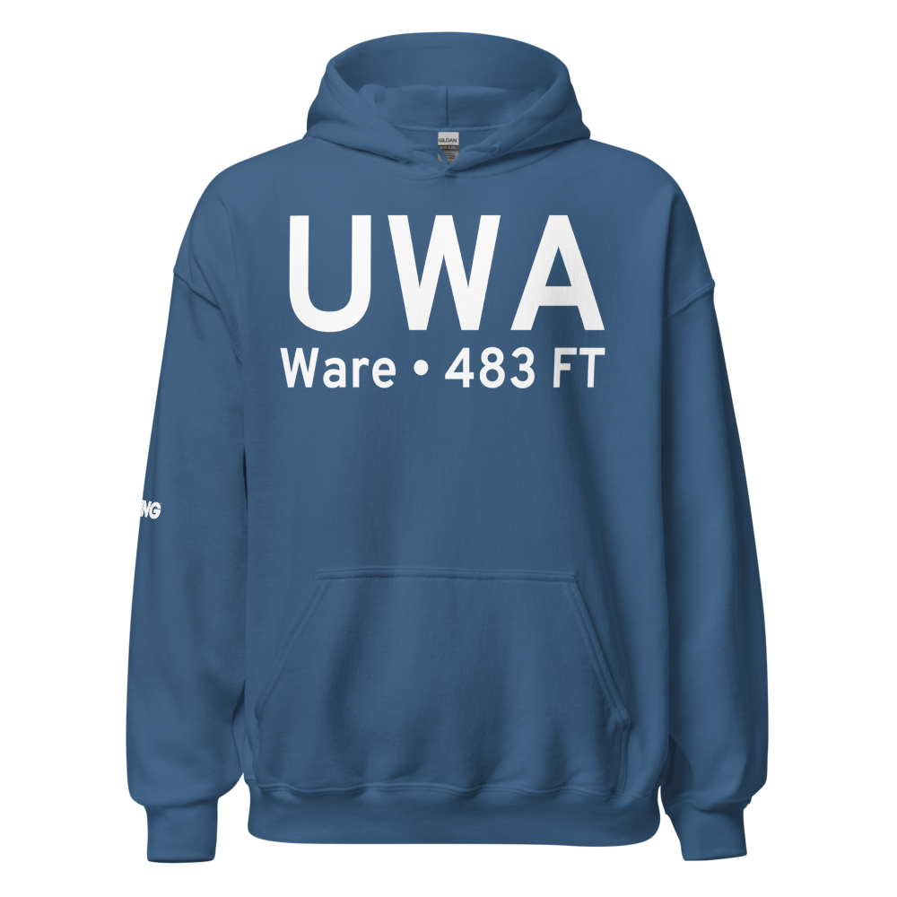 Ware (MA53) Airport Hoodie Sweatshirt 