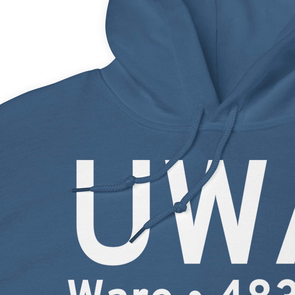 Ware (MA53) Airport Hoodie Sweatshirt 