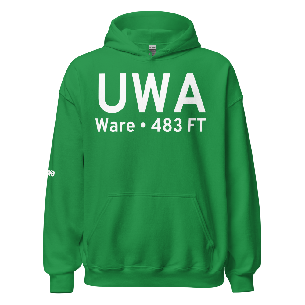 Ware (MA53) Airport Hoodie Sweatshirt 