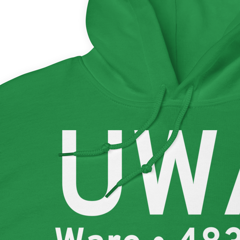 Ware (MA53) Airport Hoodie Sweatshirt 