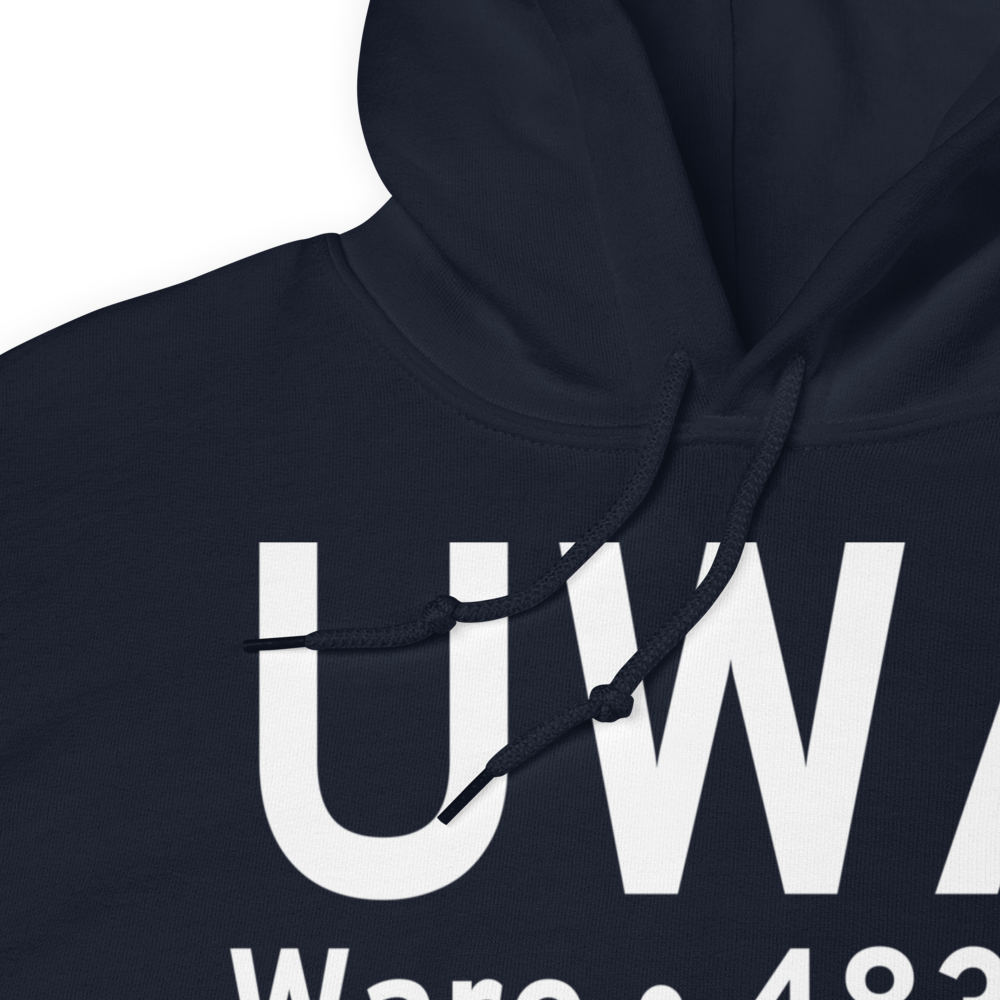 Ware (MA53) Airport Hoodie Sweatshirt 