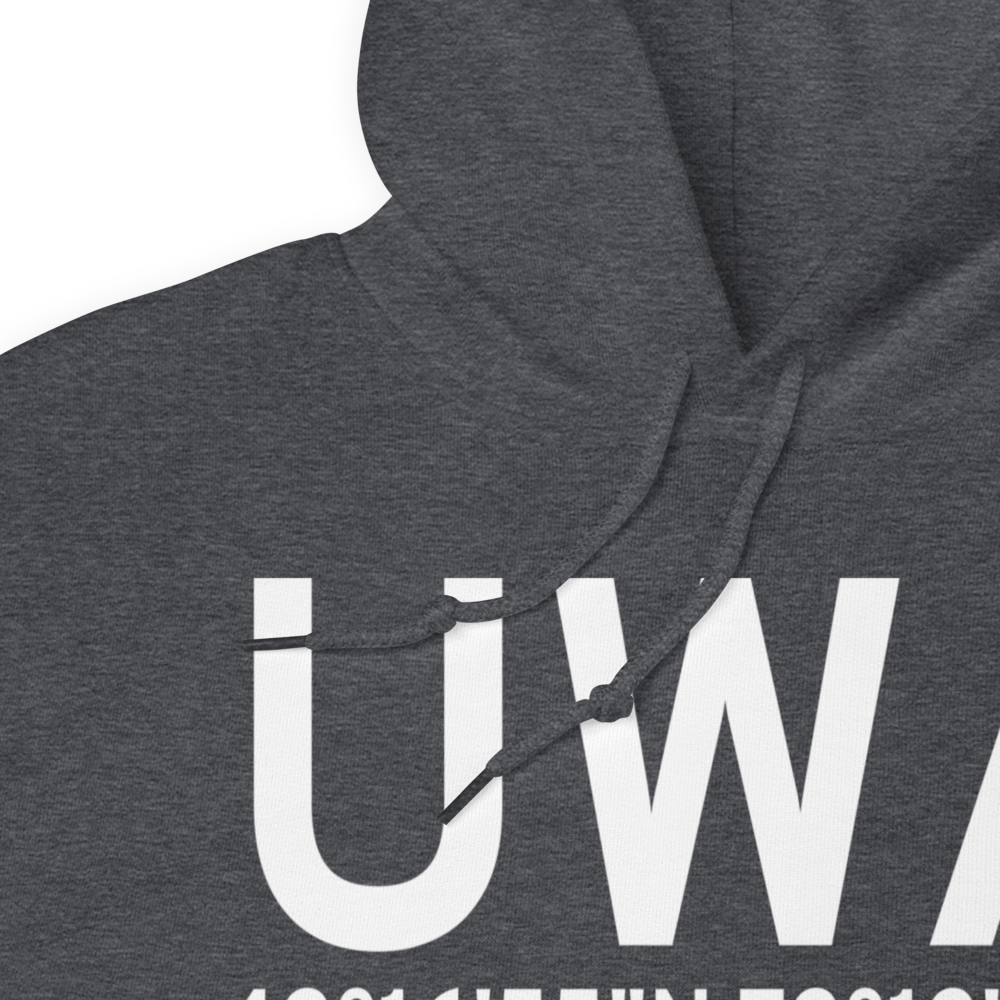 Ware (MA53) Airport Hoodie Sweatshirt 