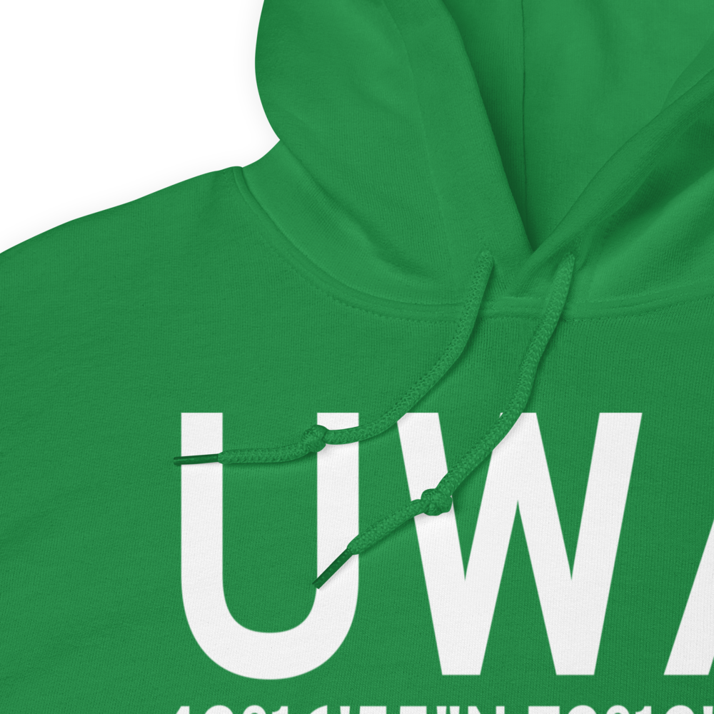 Ware (MA53) Airport Hoodie Sweatshirt 