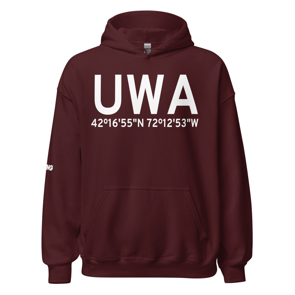 Ware (MA53) Airport Hoodie Sweatshirt 