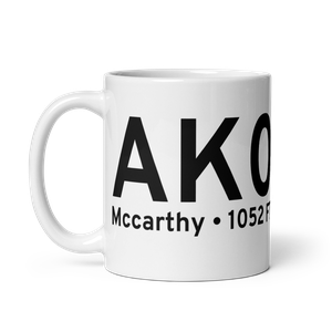 Mccarthy (AK0) Airport Mug