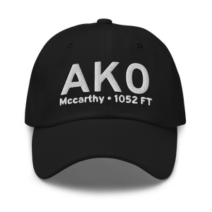 Mccarthy (AK0) Airport Hat