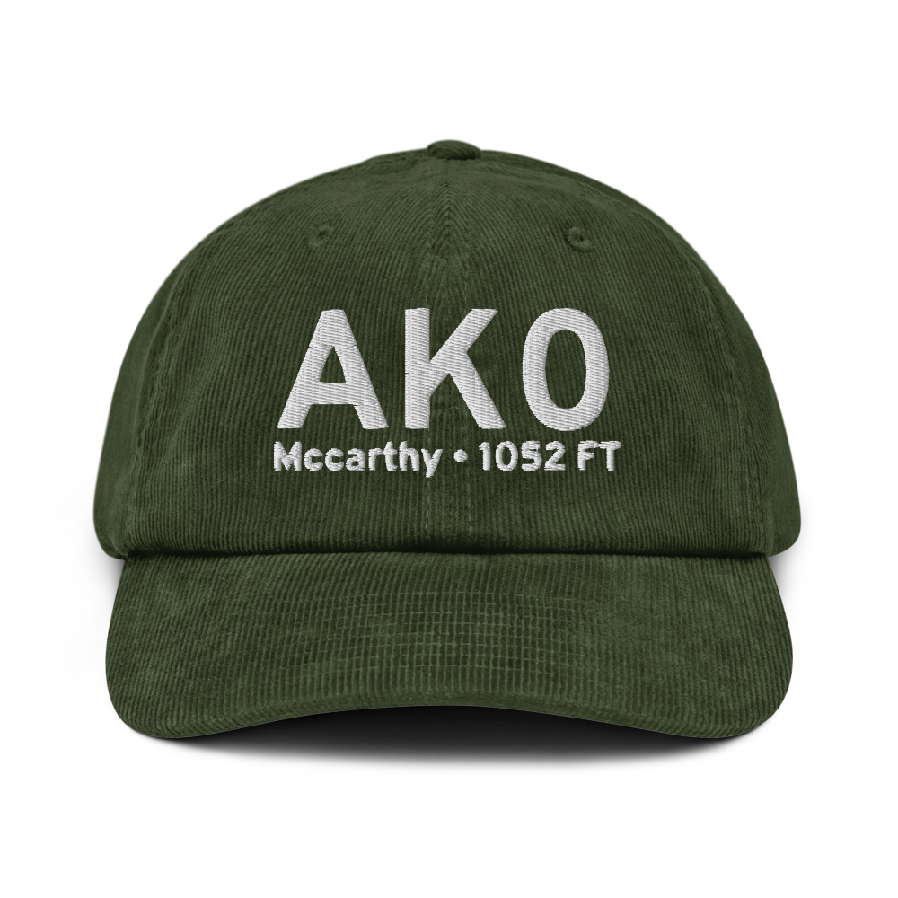 Mccarthy (AK0) Airport Hat 