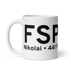 Nikolai (PAFS) Airport Mug