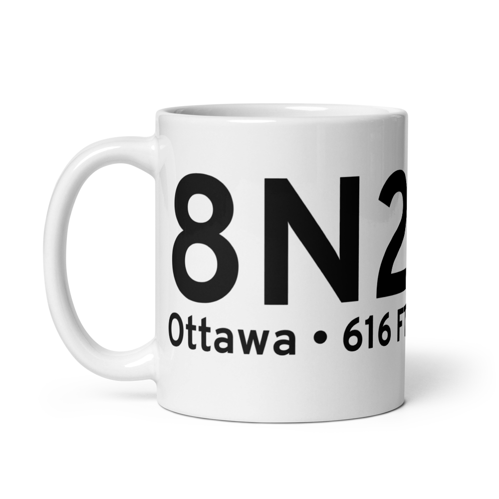Ottawa (K8N2) Airport Mug 