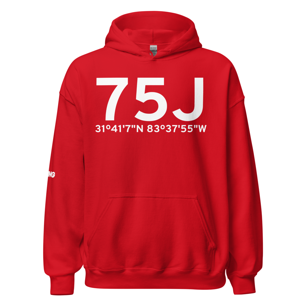 Ashburn (K75J) Airport Hoodie Sweatshirt 