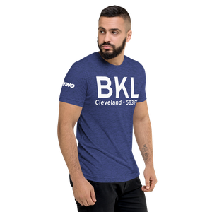 Cleveland (KBKL) Airport Tri-blend T-Shirt