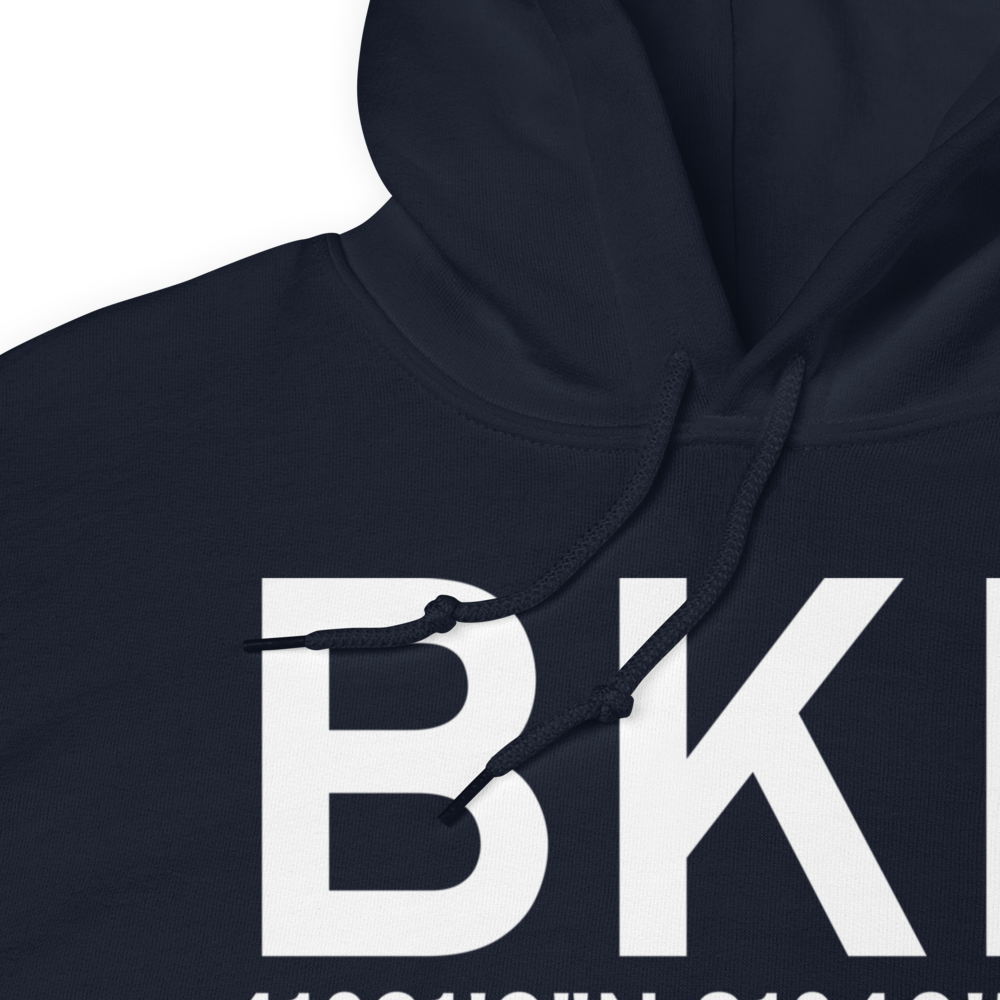 Cleveland (KBKL) Airport Hoodie Sweatshirt 