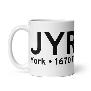 York (KJYR) Airport Mug