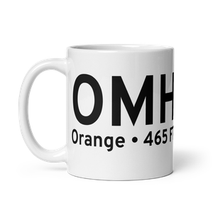 Orange (KOMH) Airport Mug