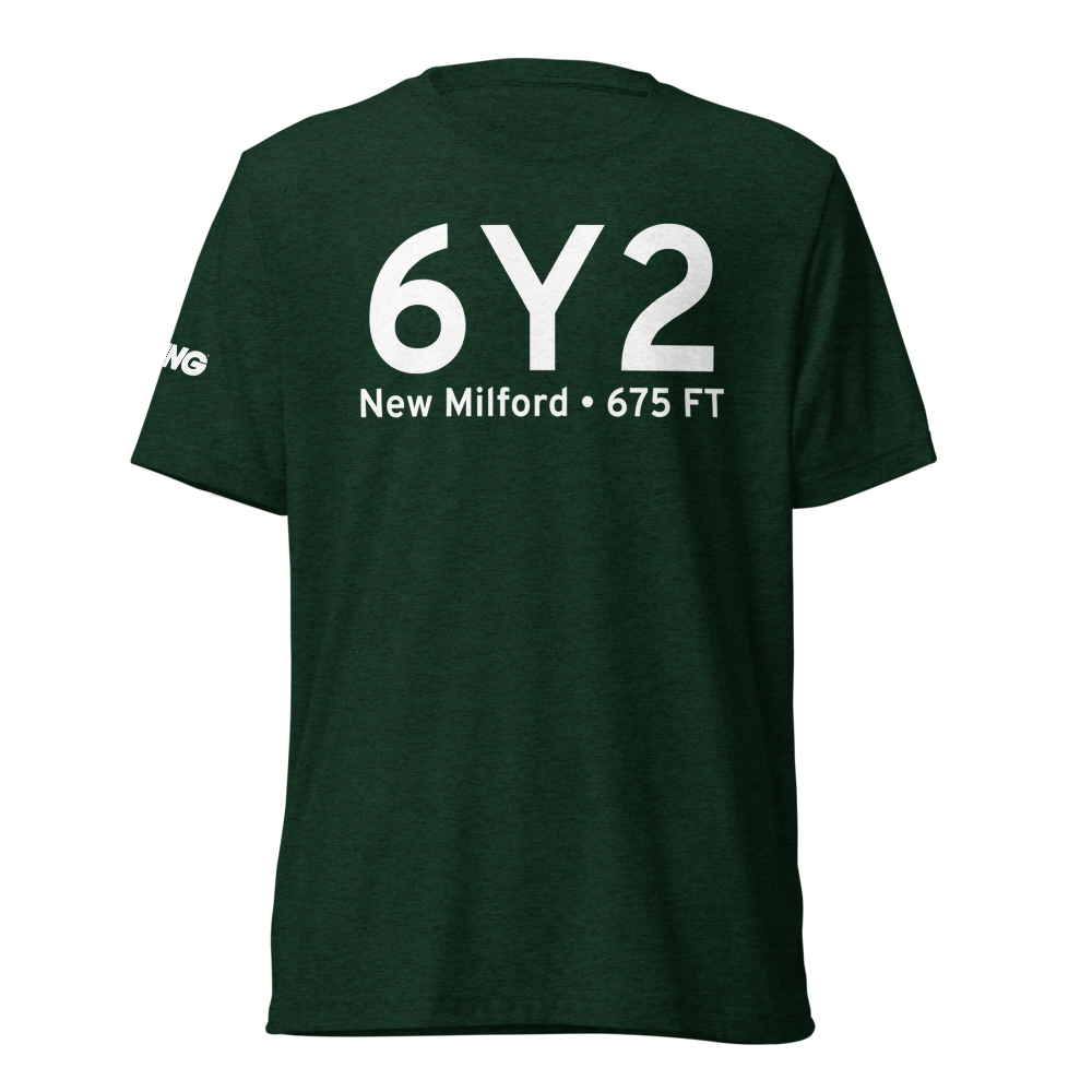 New Milford (6Y2) Airport Tri-blend T-Shirt 