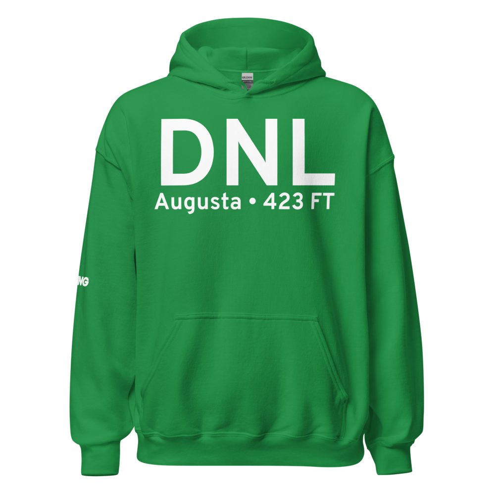 Augusta (KDNL) Airport Hoodie Sweatshirt 