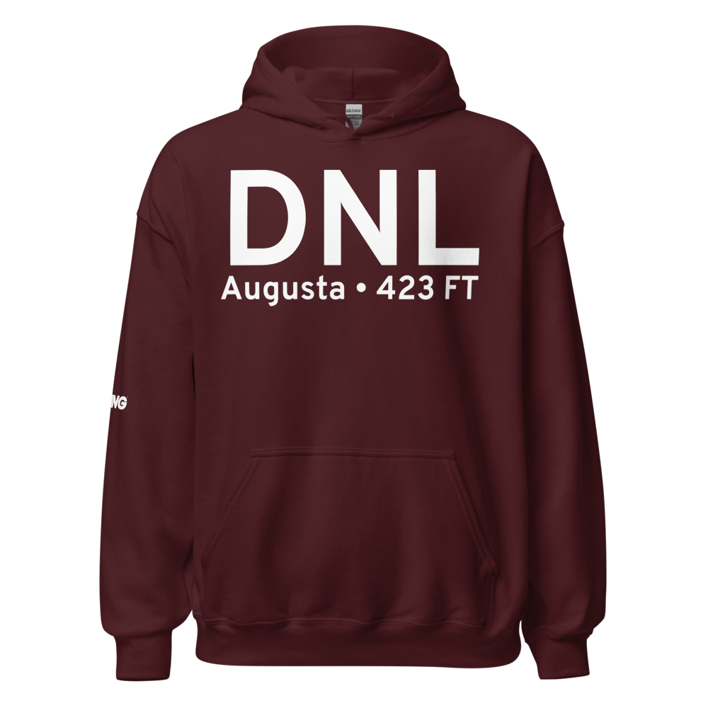 Augusta (KDNL) Airport Hoodie Sweatshirt 