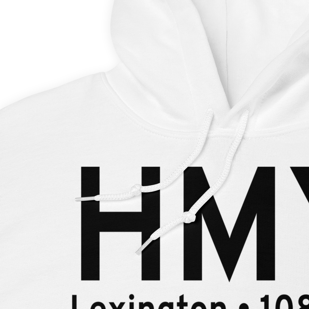 Lexington (KHMY) Airport Hoodie Sweatshirt 