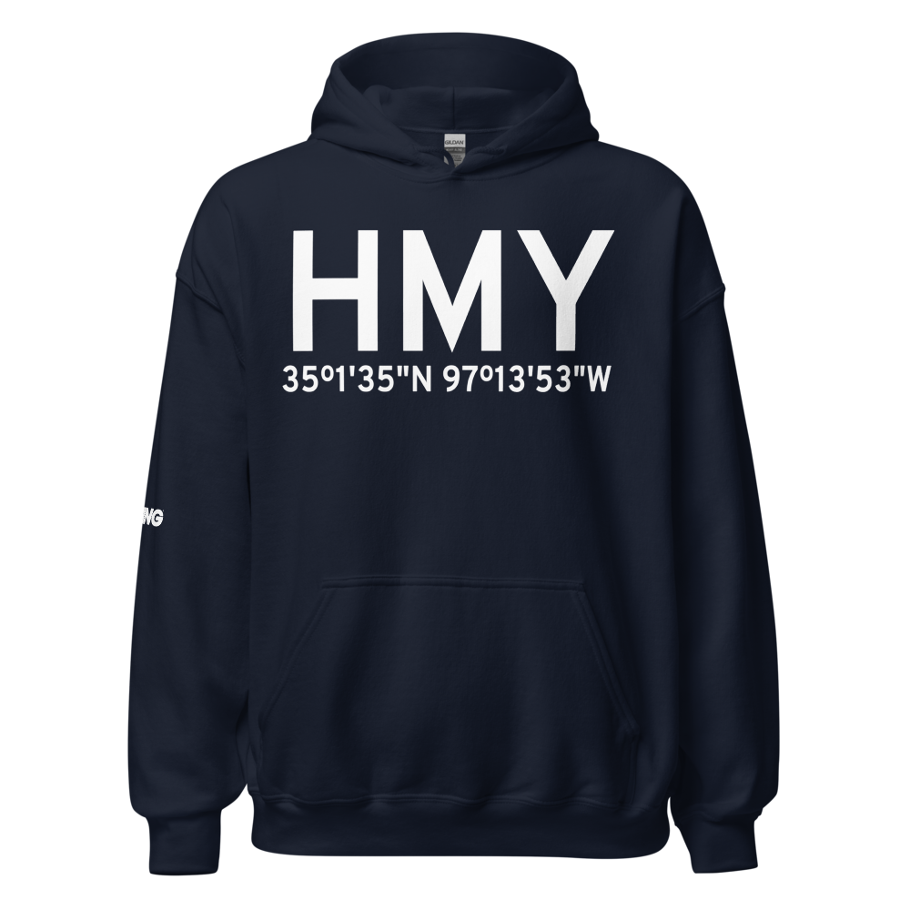 Lexington (KHMY) Airport Hoodie Sweatshirt 