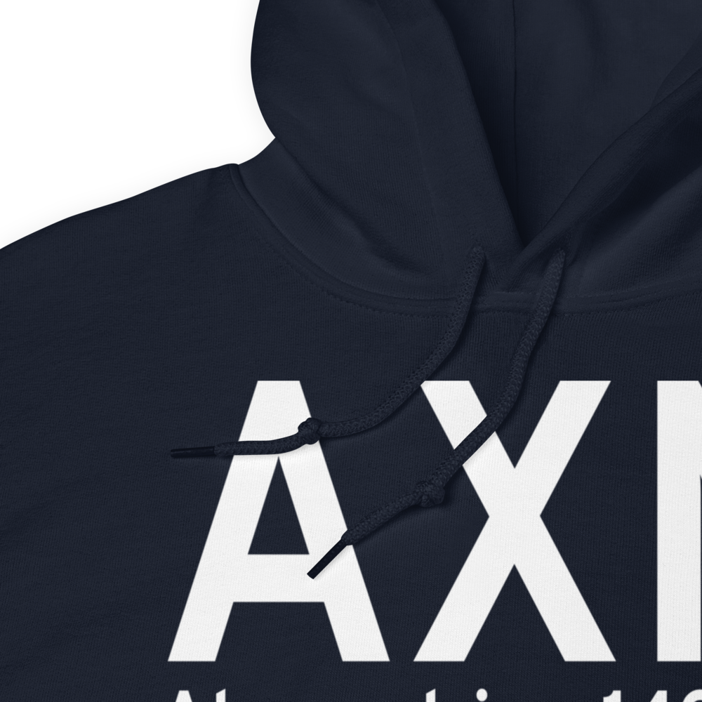 Alexandria (KAXN) Airport Hoodie Sweatshirt 