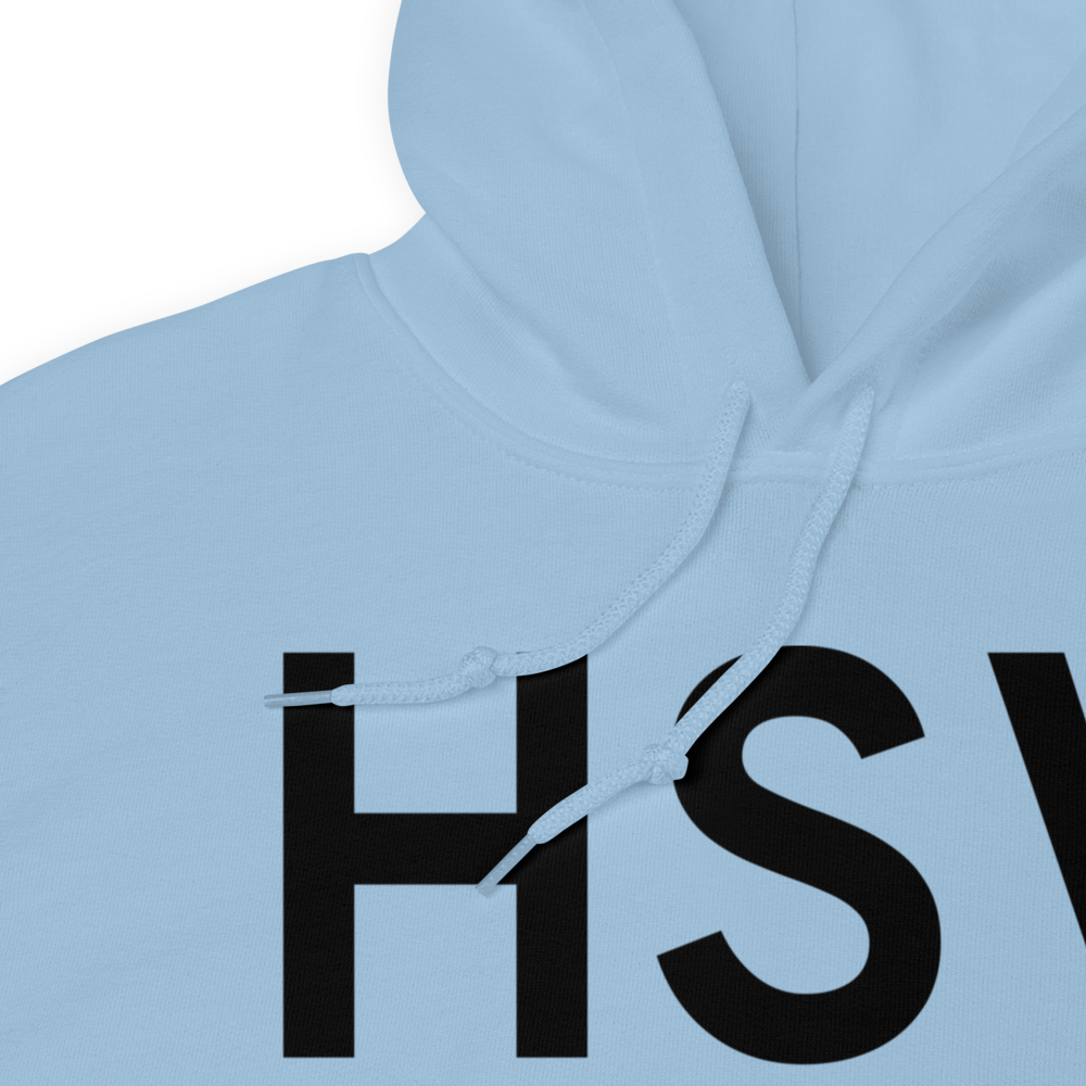 Huntsville (KHSV) Airport Hoodie Sweatshirt 