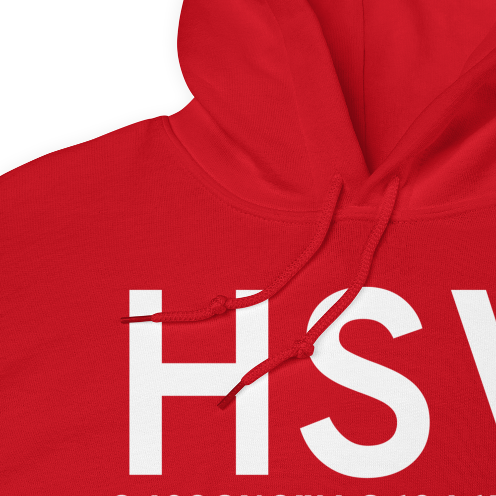 Huntsville (KHSV) Airport Hoodie Sweatshirt 