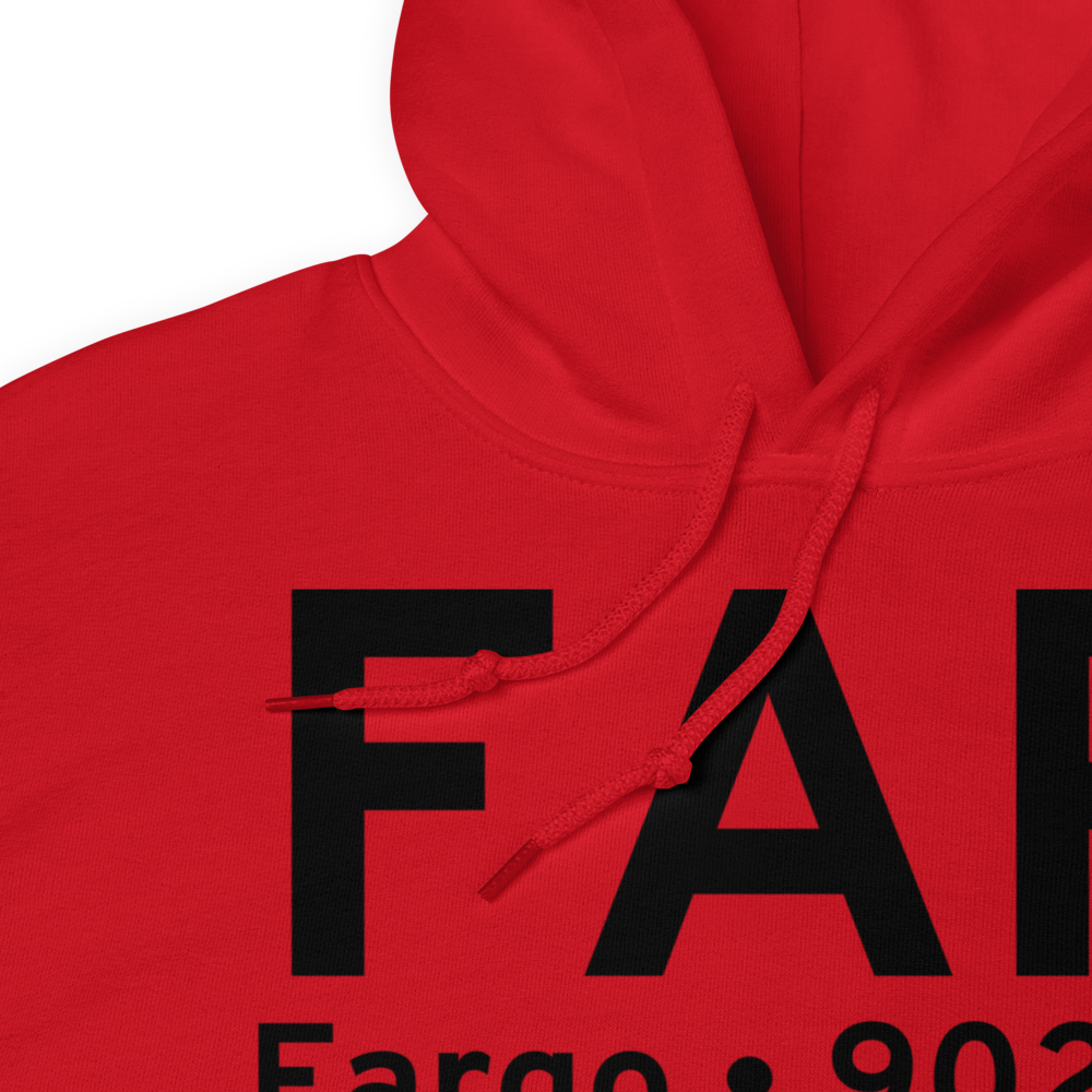 Fargo (KFAR) Airport Hoodie Sweatshirt 