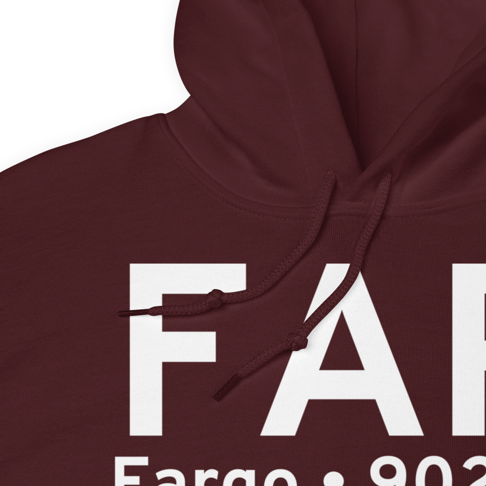 Fargo (KFAR) Airport Hoodie Sweatshirt 