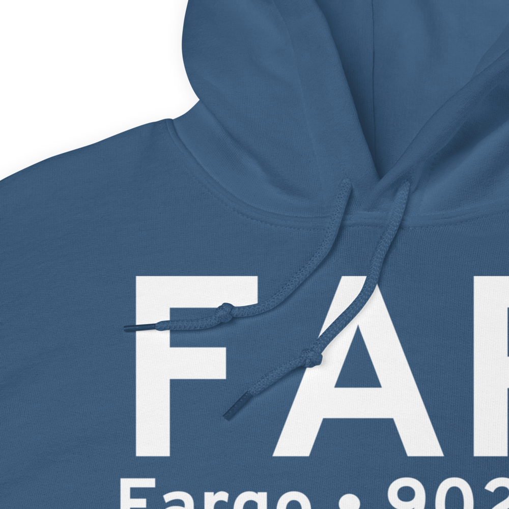 Fargo (KFAR) Airport Hoodie Sweatshirt 