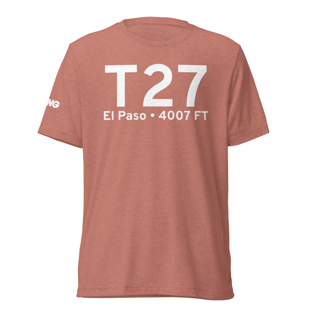 El Paso (KT27) Airport Tri-blend T-Shirt 