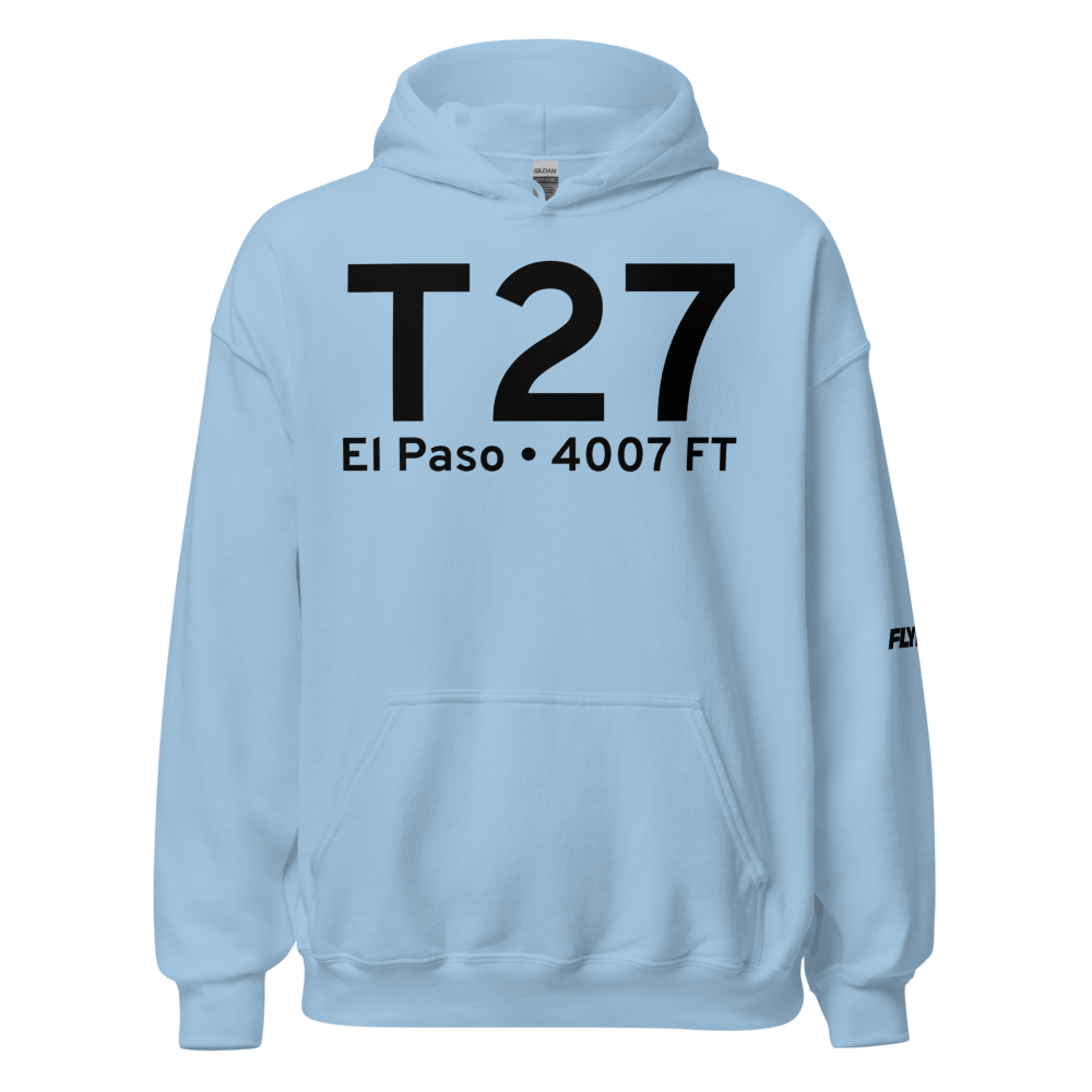 El Paso (KT27) Airport Hoodie Sweatshirt 