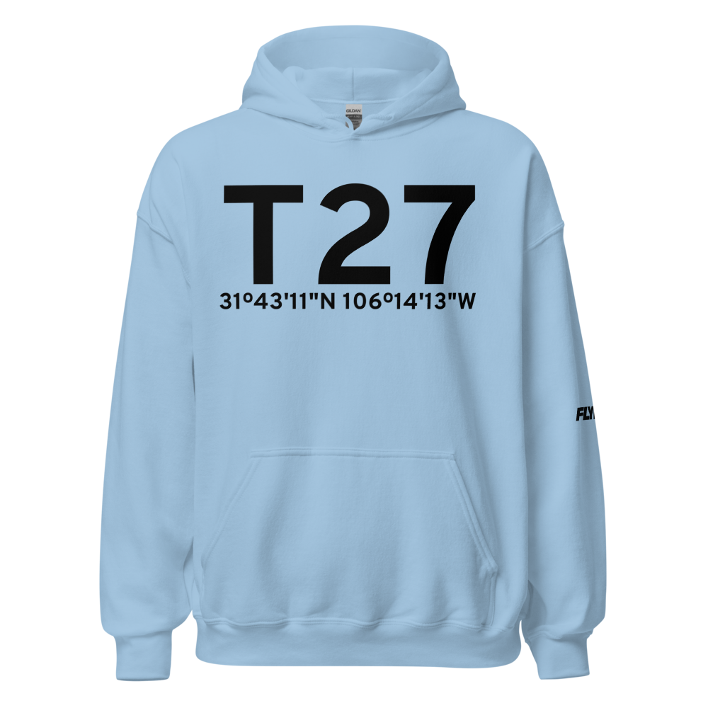 El Paso (KT27) Airport Hoodie Sweatshirt 