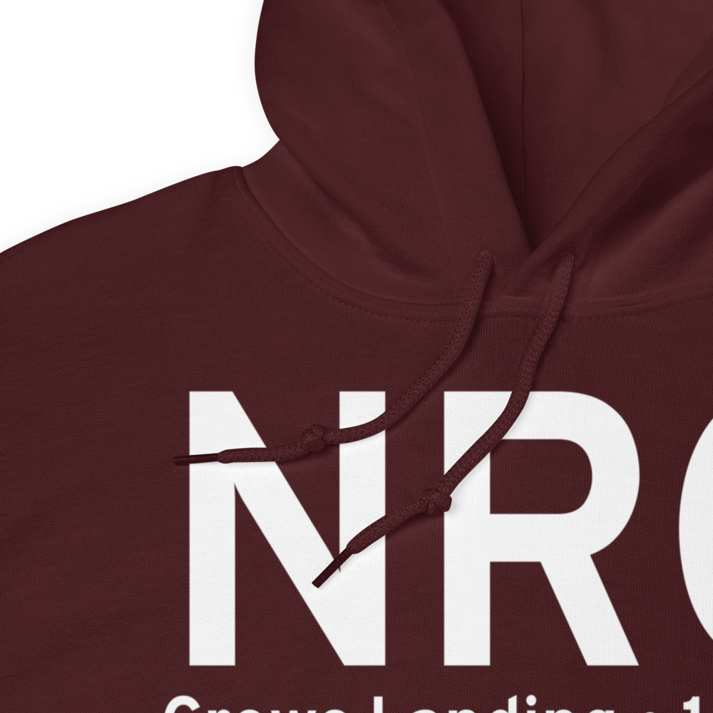 Crows Landing (NRC) Airport Hoodie Sweatshirt 
