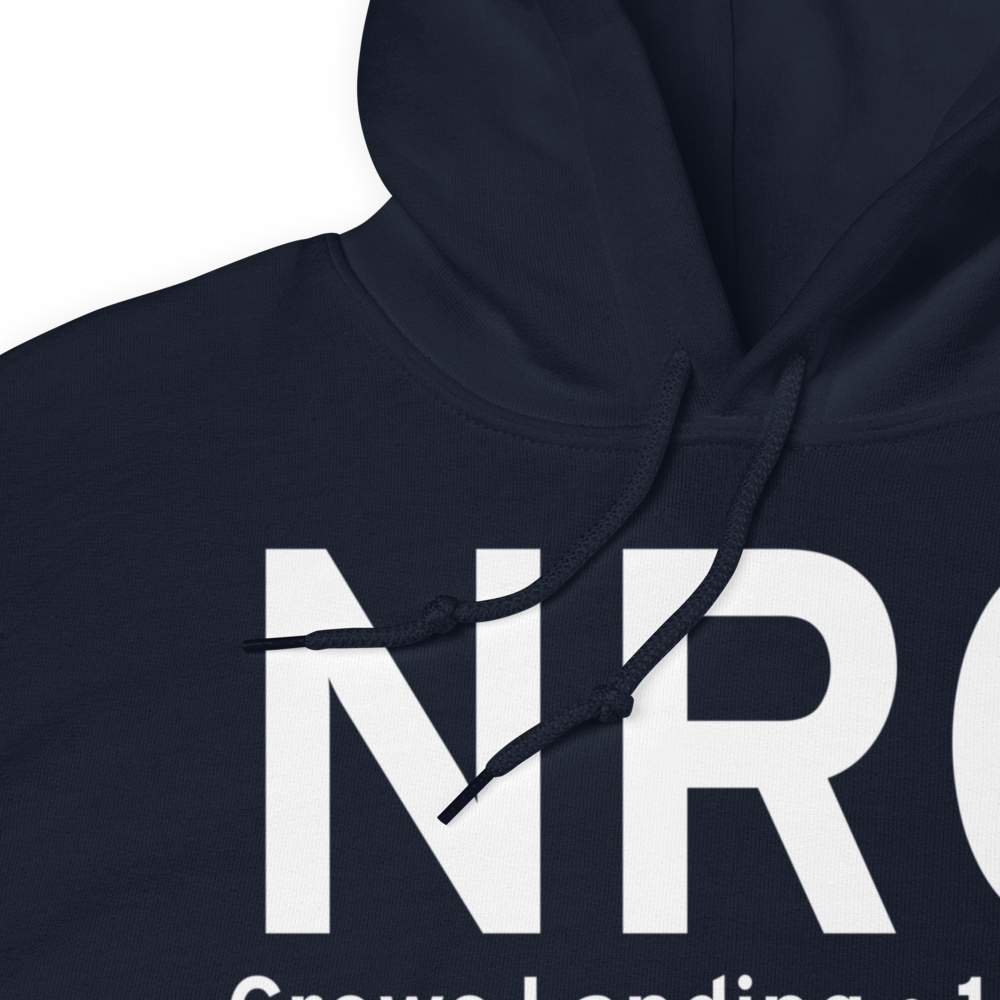 Crows Landing (NRC) Airport Hoodie Sweatshirt 