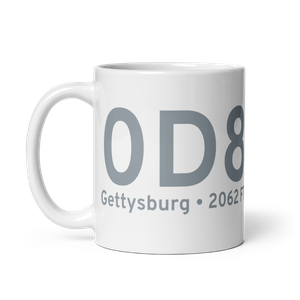 Gettysburg (K0D8) Airport Mug