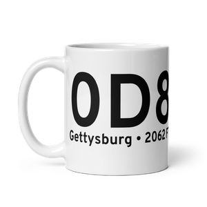 Gettysburg (K0D8) Airport Mug