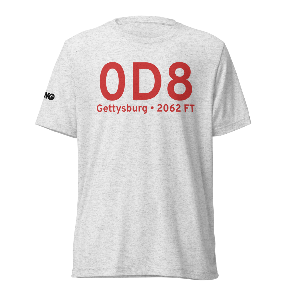 Gettysburg (K0D8) Airport Tri-blend T-Shirt 