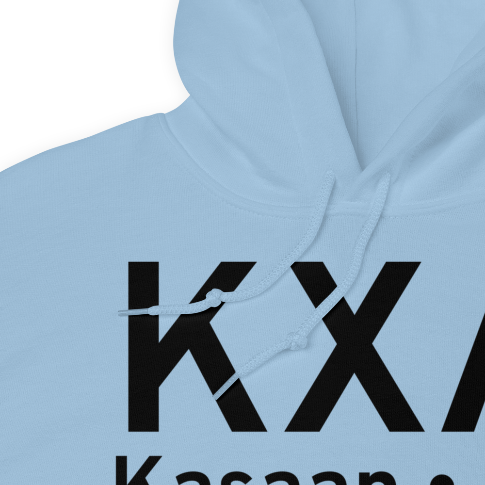 Kasaan (KXA) Airport Hoodie Sweatshirt 