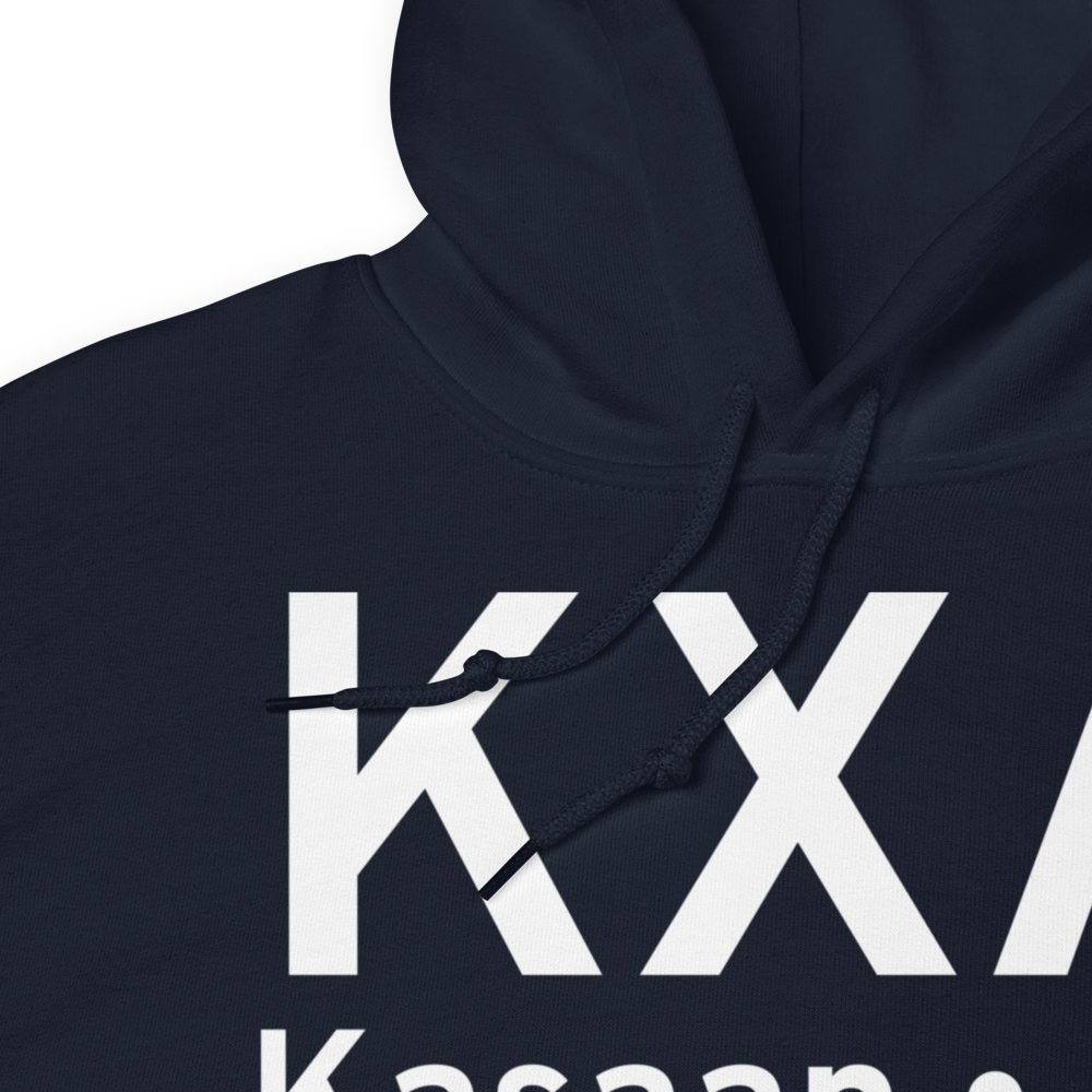 Kasaan (KXA) Airport Hoodie Sweatshirt 