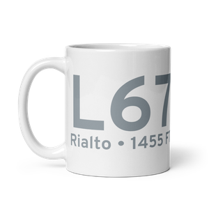 Rialto (KL67) Airport Mug